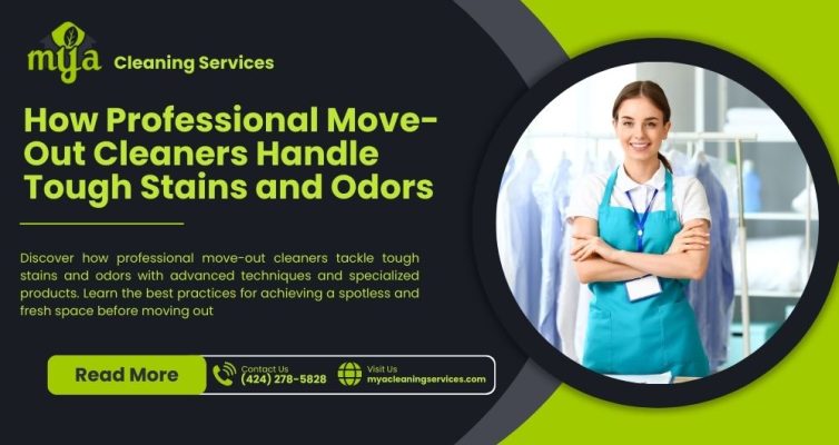 how professional move-out cleaners handle tough stains and odors