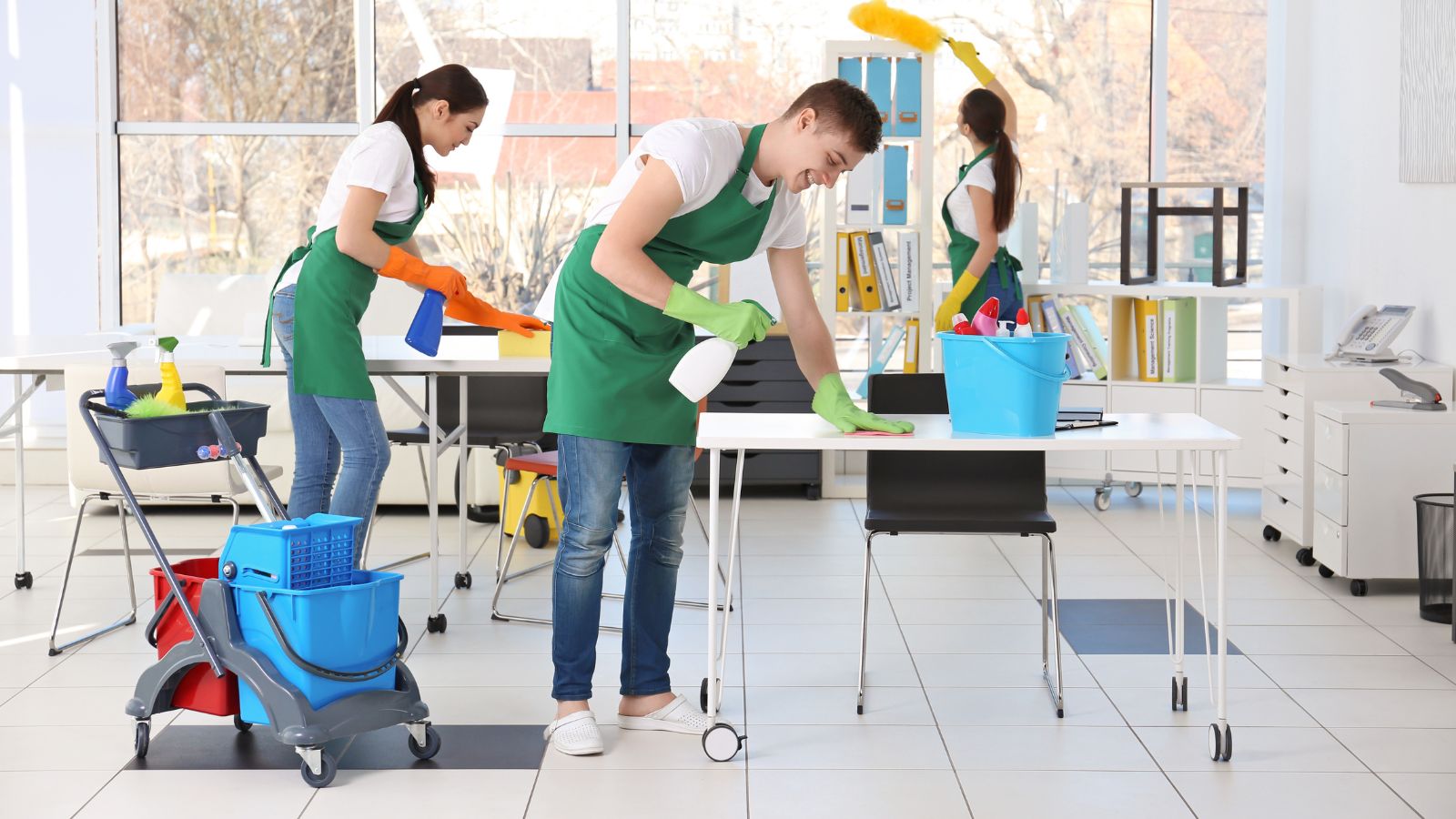 professional cleaning service for offices