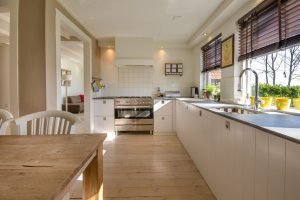 Post-Construction Cleaning kitchen